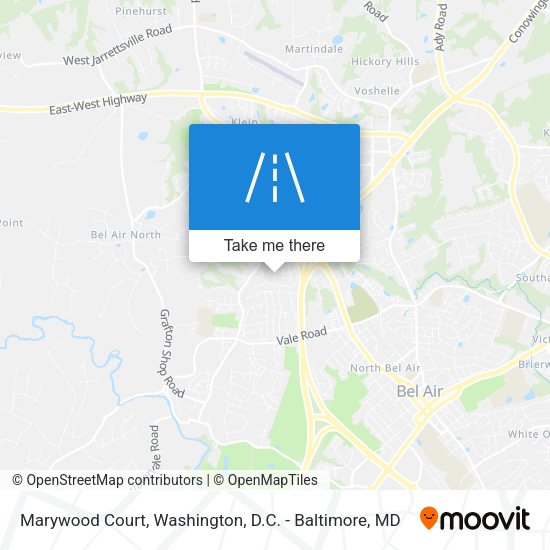 Marywood Court map