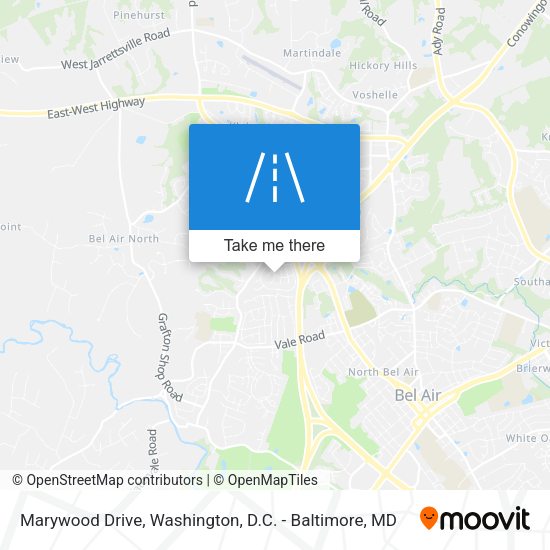 Marywood Drive map