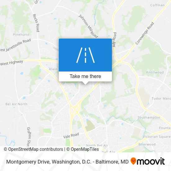 Montgomery Drive map