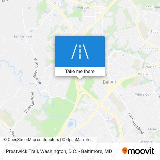 Mapa de Prestwick Trail