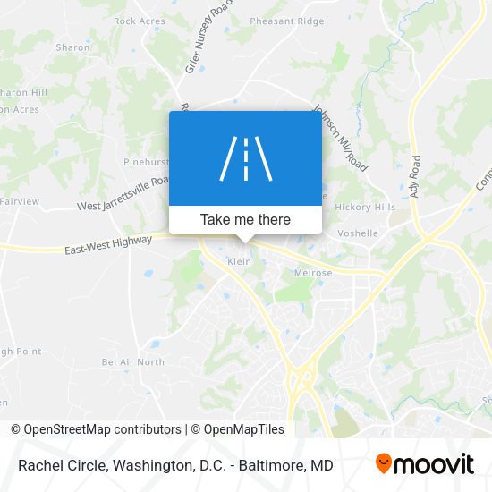 Mapa de Rachel Circle
