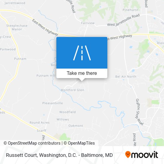 Mapa de Russett Court