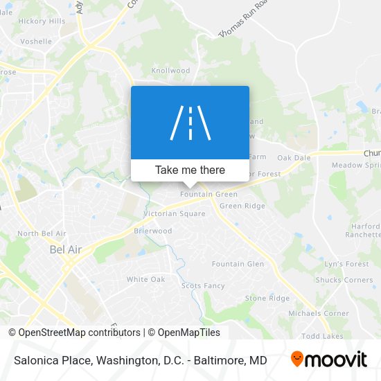 Salonica Place map