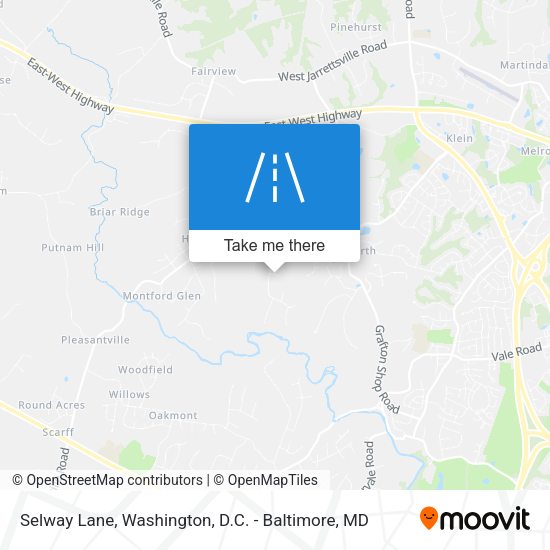 Selway Lane map