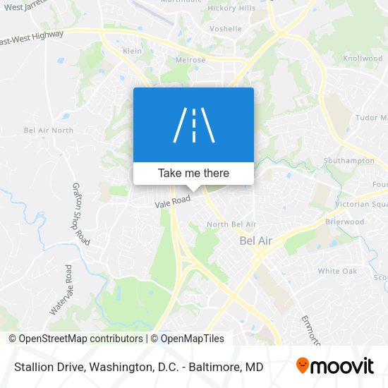 Stallion Drive map