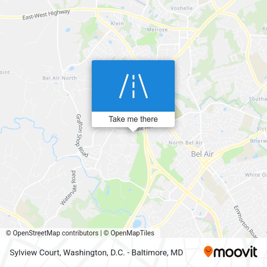 Sylview Court map