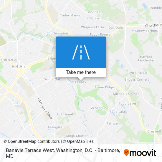 Mapa de Banavie Terrace West