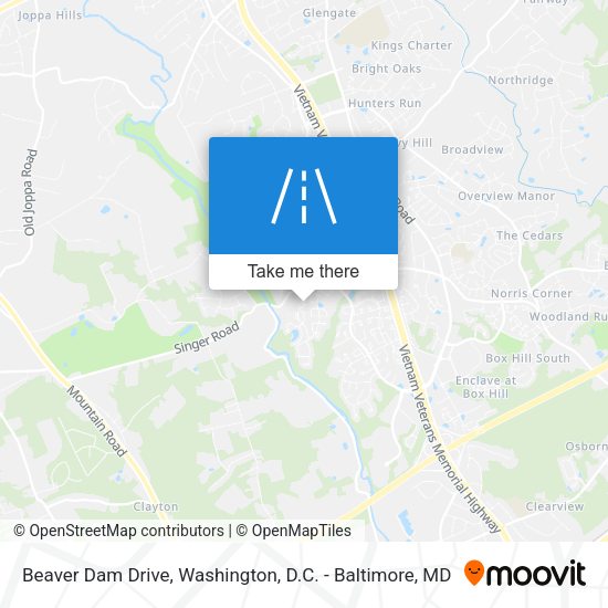 Beaver Dam Drive map