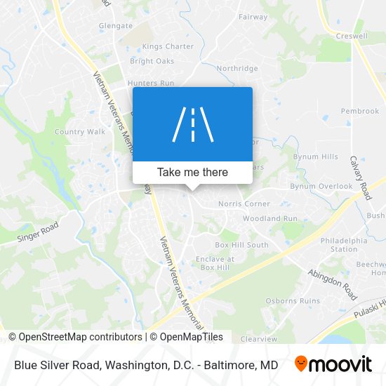 Blue Silver Road map