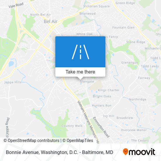 Mapa de Bonnie Avenue
