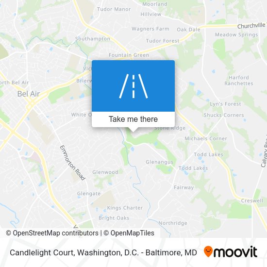 Candlelight Court map