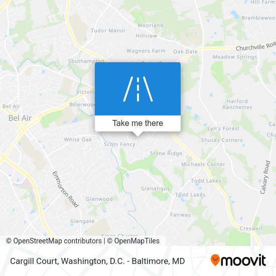 Cargill Court map