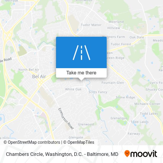 Chambers Circle map