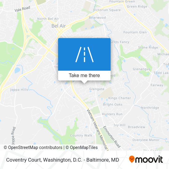 Coventry Court map