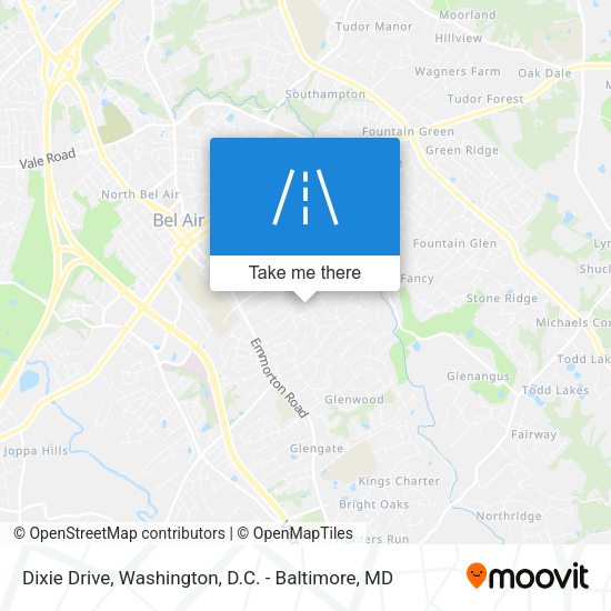 Mapa de Dixie Drive