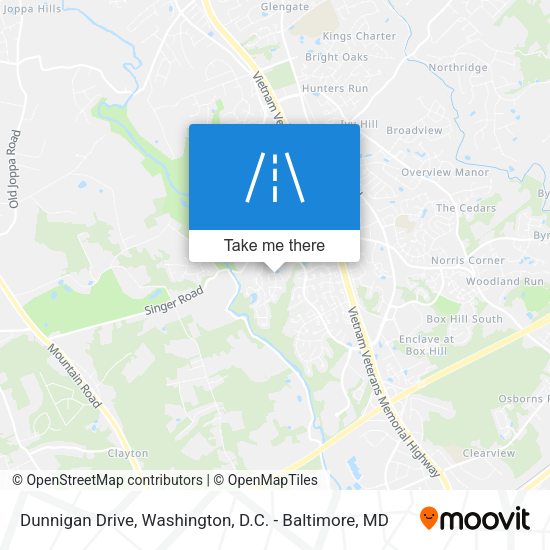 Dunnigan Drive map
