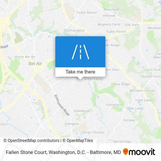 Fallen Stone Court map