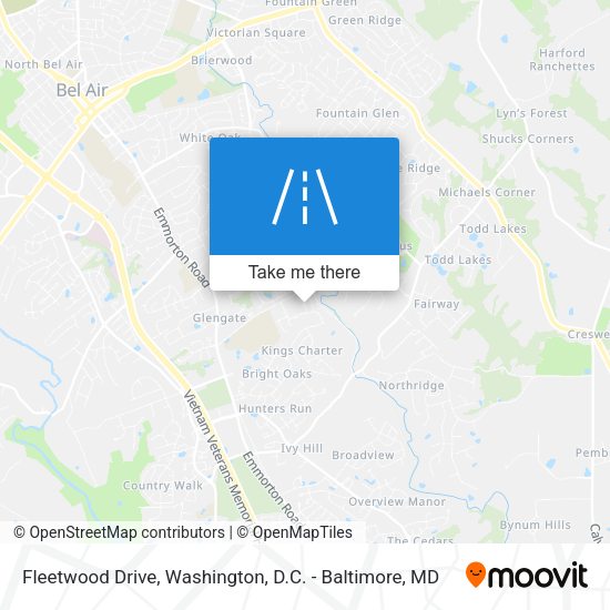 Mapa de Fleetwood Drive