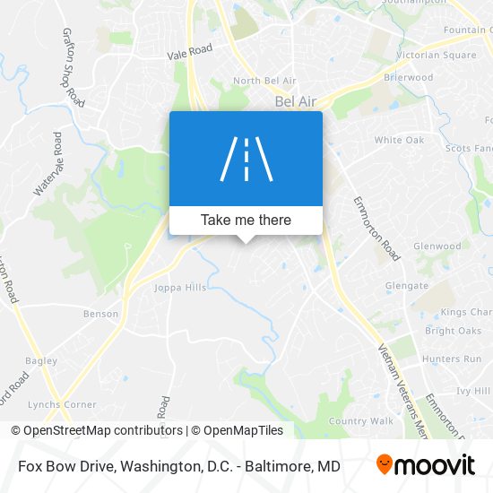 Fox Bow Drive map