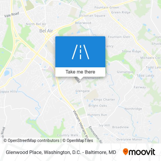 Mapa de Glenwood Place