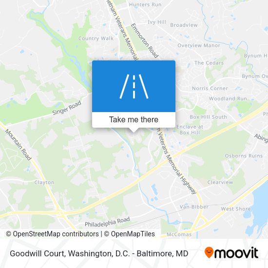Goodwill Court map