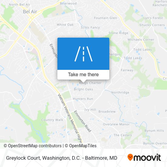 Mapa de Greylock Court