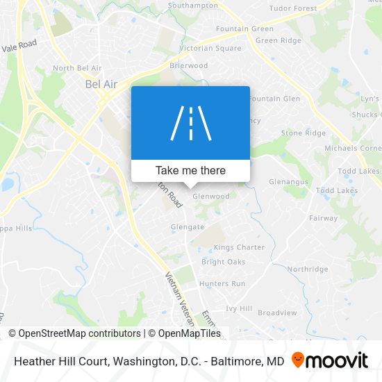 Mapa de Heather Hill Court