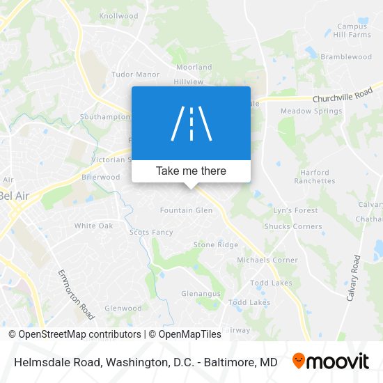 Mapa de Helmsdale Road