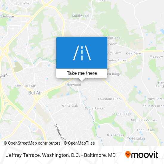 Mapa de Jeffrey Terrace