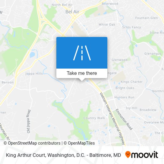 King Arthur Court map
