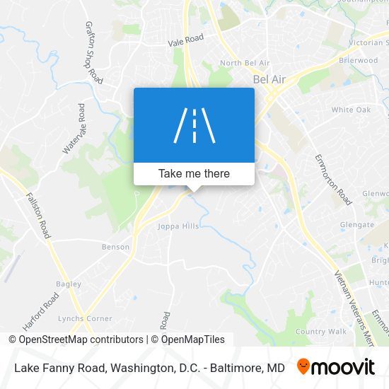 Mapa de Lake Fanny Road