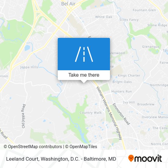 Leeland Court map