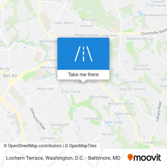 Lochern Terrace map