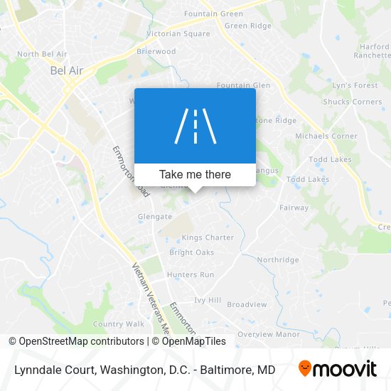 Mapa de Lynndale Court