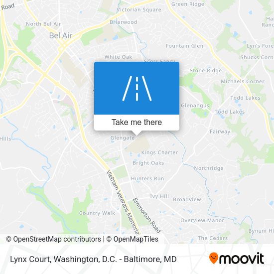 Lynx Court map