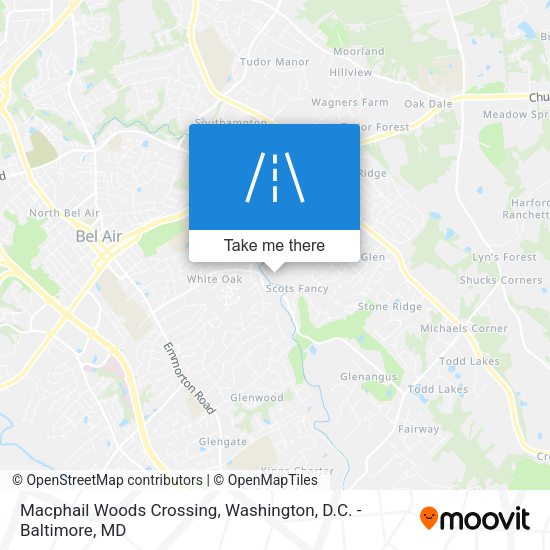 Mapa de Macphail Woods Crossing