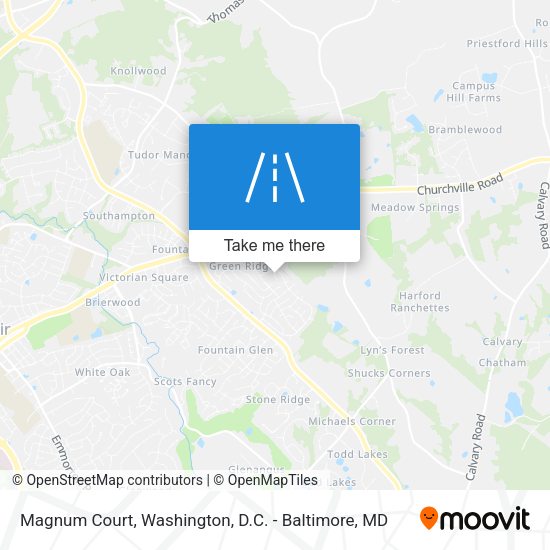 Mapa de Magnum Court