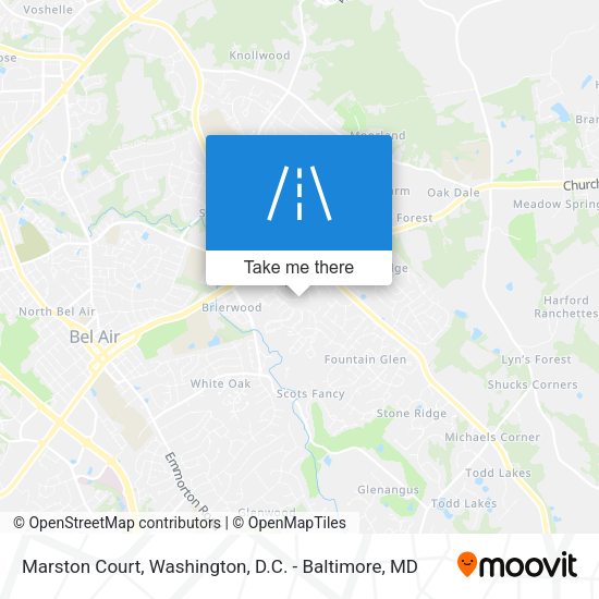 Marston Court map