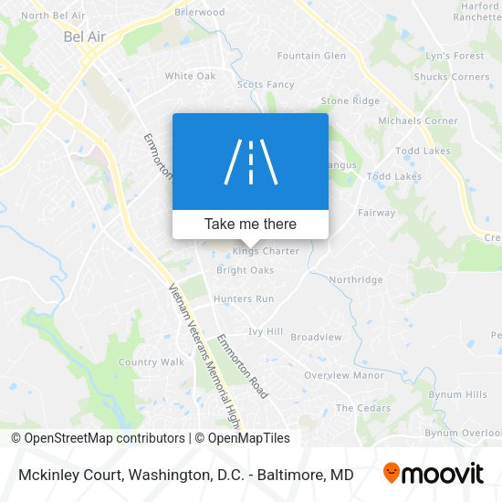 Mckinley Court map