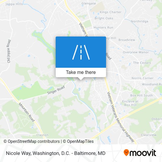Nicole Way map