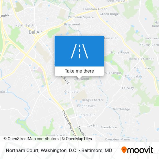 Northam Court map