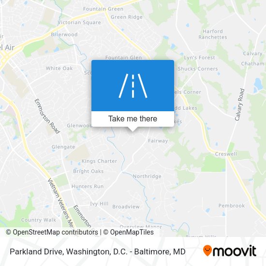 Mapa de Parkland Drive