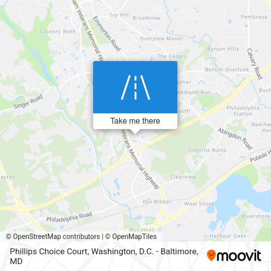 Phillips Choice Court map