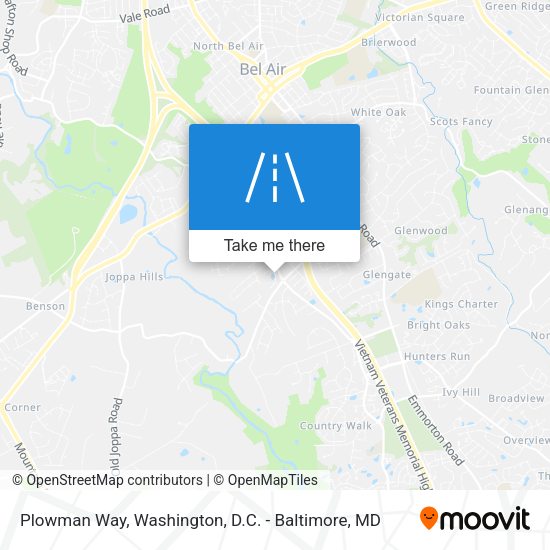 Mapa de Plowman Way