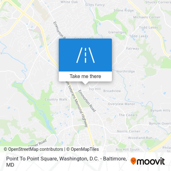 Mapa de Point To Point Square