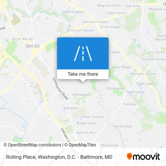 Rolling Place map