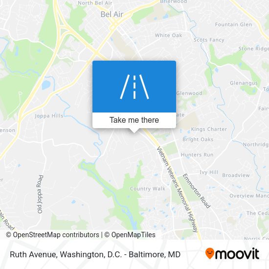 Mapa de Ruth Avenue