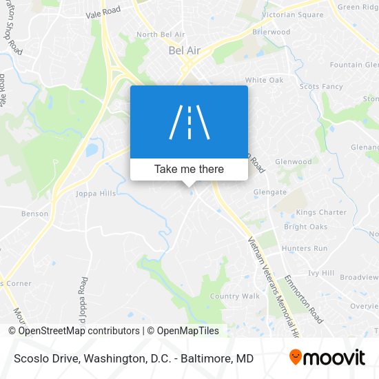 Scoslo Drive map