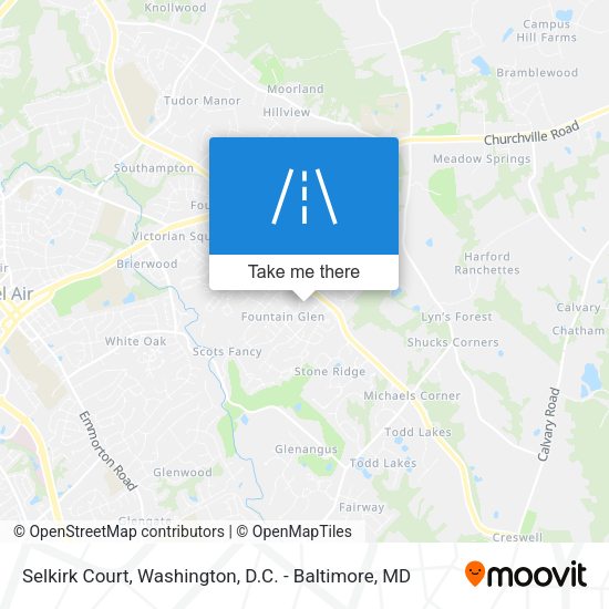 Selkirk Court map