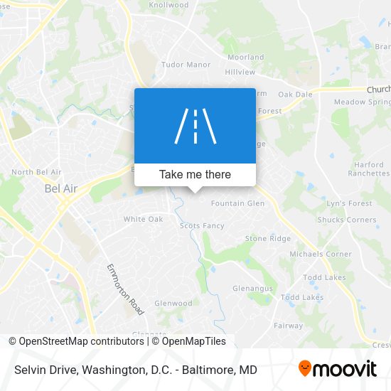 Selvin Drive map